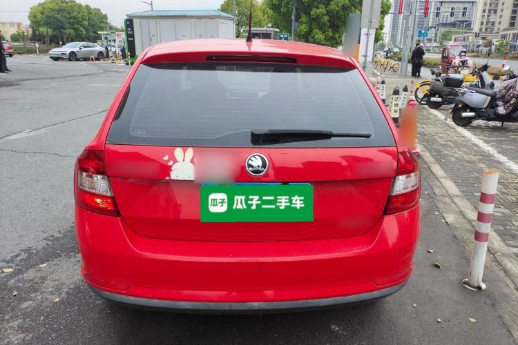 Used Skoda Rapid Spaceback 2014 1.6L Automatic Enjoyment Edition Rear