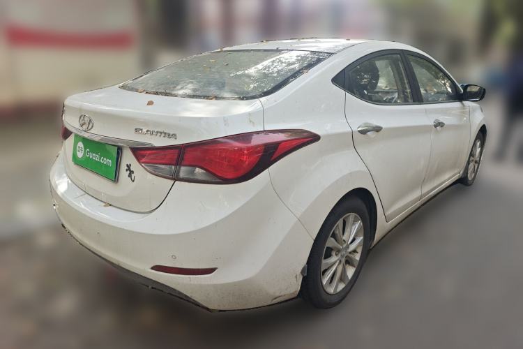 Used Hyundai Elantra (5th Generation / Langdong) 2016 1.6L Automatic Prestige Model Rear Right 45 Deg