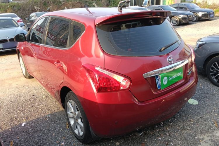 Used Nissan Tiida 2014 1.6L CVT Comfort Model Rear Left 45 Deg