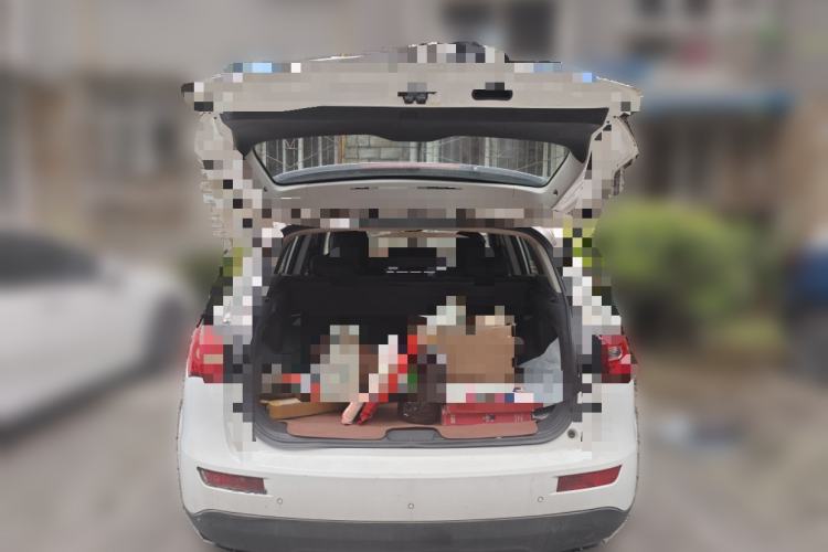 Used Zotye T600 2016 1.5T Manual Luxury Edition Trunk