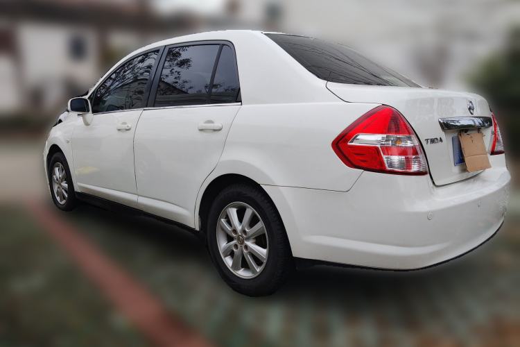 Used Nissan Tiida Sedan 2008 1.6L Manual Smart Version Rear Left 45 Deg