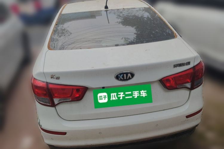 Used Kia K2 2015 Sedan 1.4L Manual Transmission GL Rear