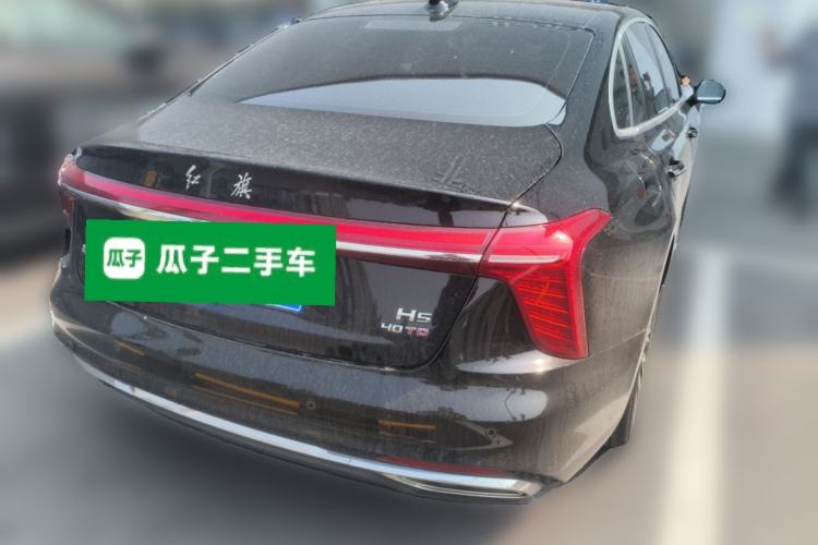 Used Hongqi H5 2024 2.0T Automatic Smart Connect Flagship Edition Rear Right 45 Deg