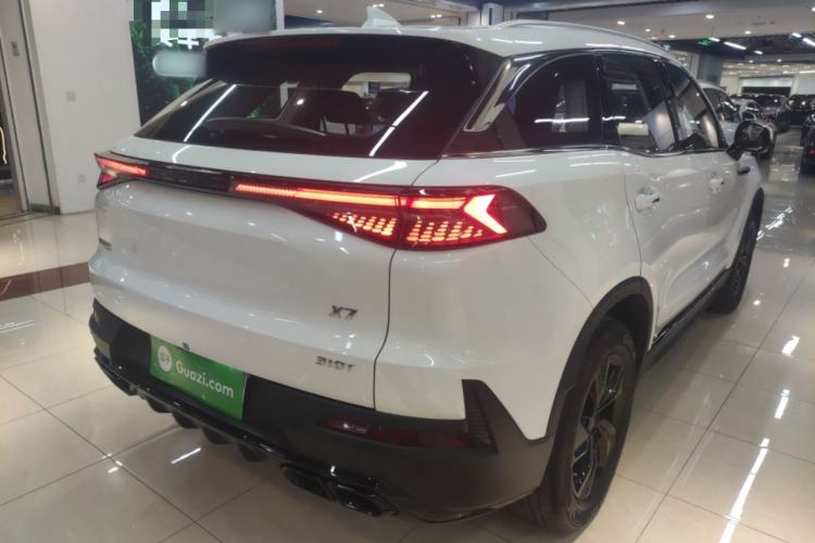 Used BAIC Beijing X7 2023 1.5TD DCT Premium+ Edition Rear Right 45 Deg