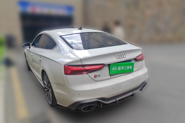 Used Audi A5 2022 Sportback 40 TFSI quattro Luxury Dynamic Model Rear Left 45 Deg