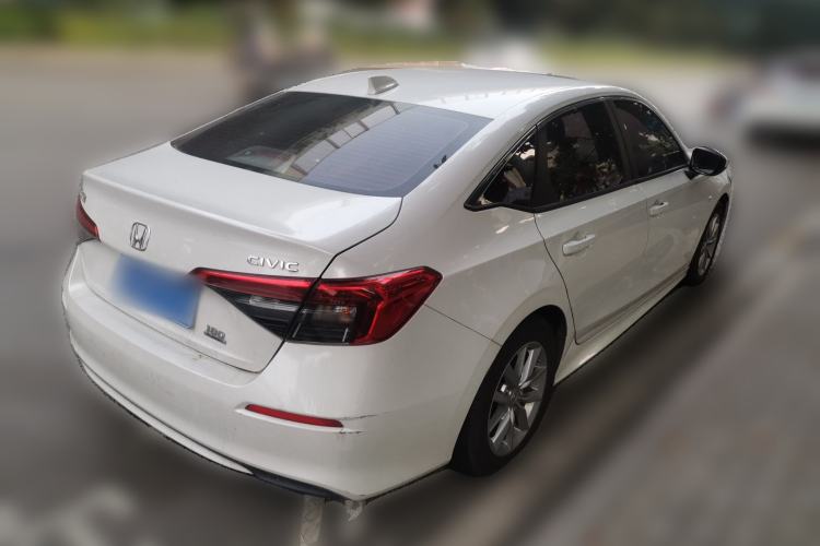 Used Honda Civic 2022 180TURBO CVT Shangdong Edition Rear Right 45 Deg