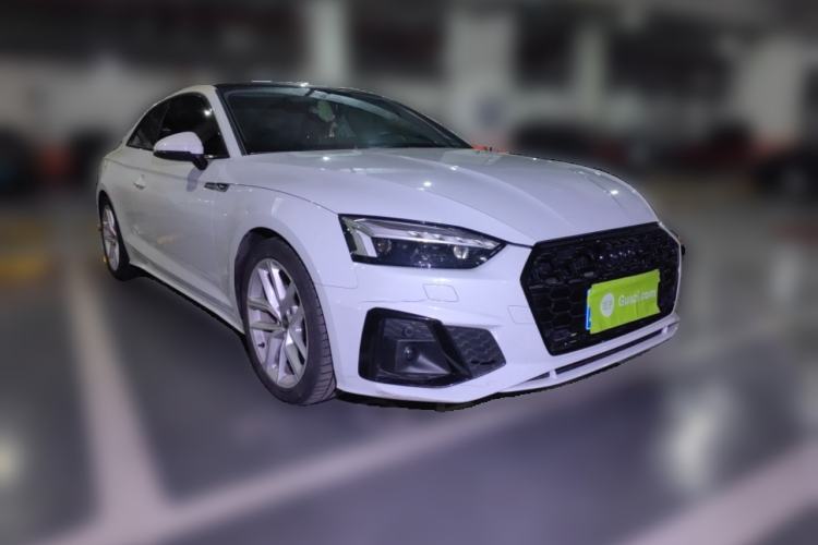 Used Audi A5 2023 Coupe 40 TFSI Fashionable and Dynamic Model Front Right 45 Deg