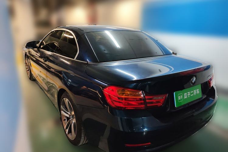 Used BMW 4 Series 2014 420i Convertible Sports Design Package Rear Left 45 Deg