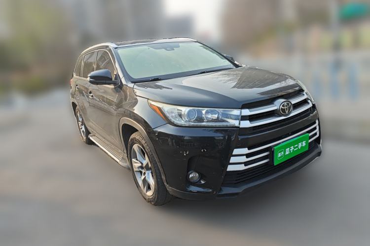 Used Toyota Highlander 2018 2.0T Four-Wheel Drive Luxury Edition 7 Seats China V Emission Standard