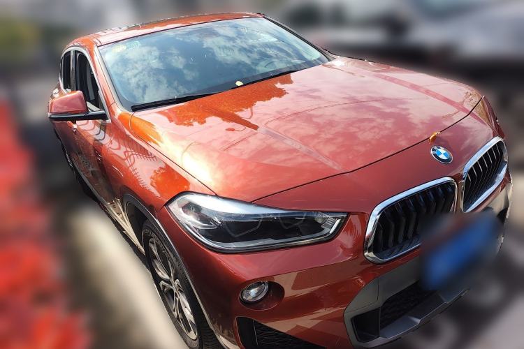 Used BMW X2 2018 sDrive25i Leading Model M Sport Package China V Front Right 45 Deg