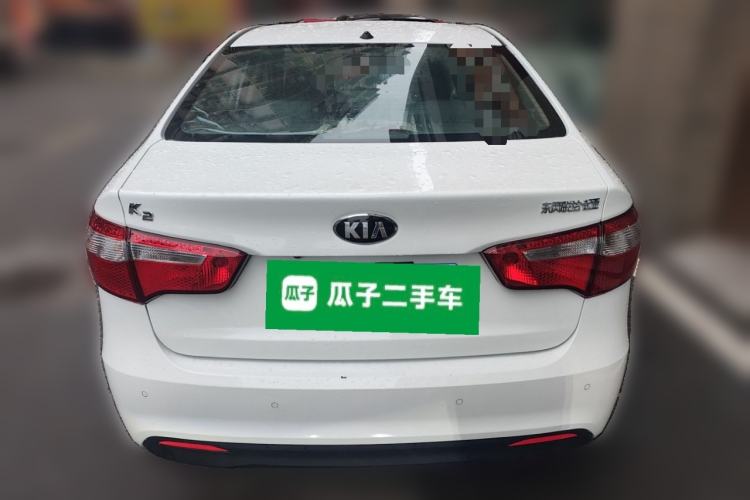Used Kia K2 2012 Sedan 1.4L Automatic GLS Commemorative Edition Rear