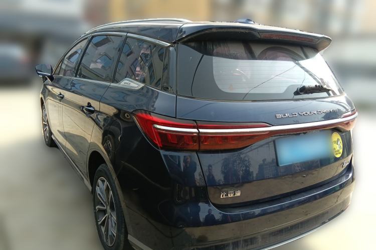 Used BYD Song MAX 2021 Upgraded Model 1.5T Automatic Flagship Version with 6 Seats Rear Left 45 Deg