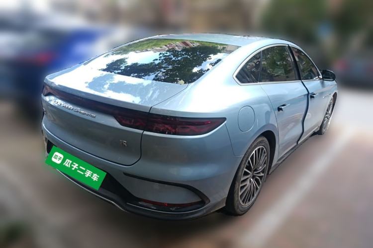 Used BYD Han 2024 EV Glory Edition 506KM Front-Wheel-Drive Premium Model Rear Right 45 Deg