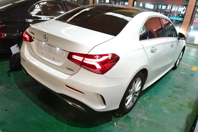 Used Mercedes-Benz A-Class 2019 Restyled A 200 L Sport Sedan Rear Right 45 Deg