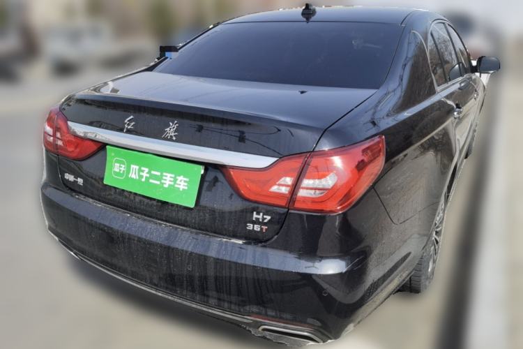 Used Hongqi H7 2018 2.0T Elite Edition Rear Right 45 Deg