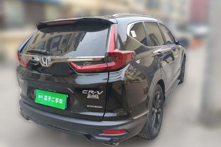 Used Honda CR-V 2021 240TURBO CVT 2WD Black Jazz Edition Rear Right 45 Deg