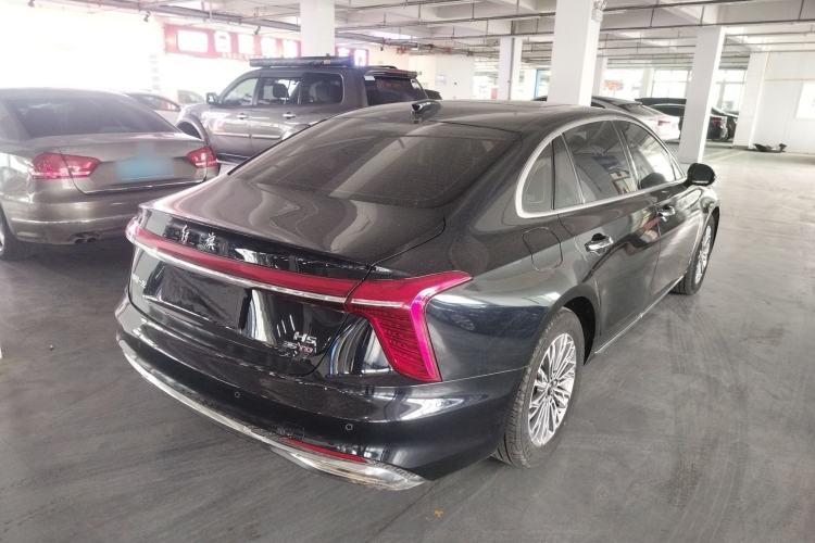 Used Hongqi H5 2023 1.5T DCT Smart Connect Flagship Edition Rear Right 45 Deg