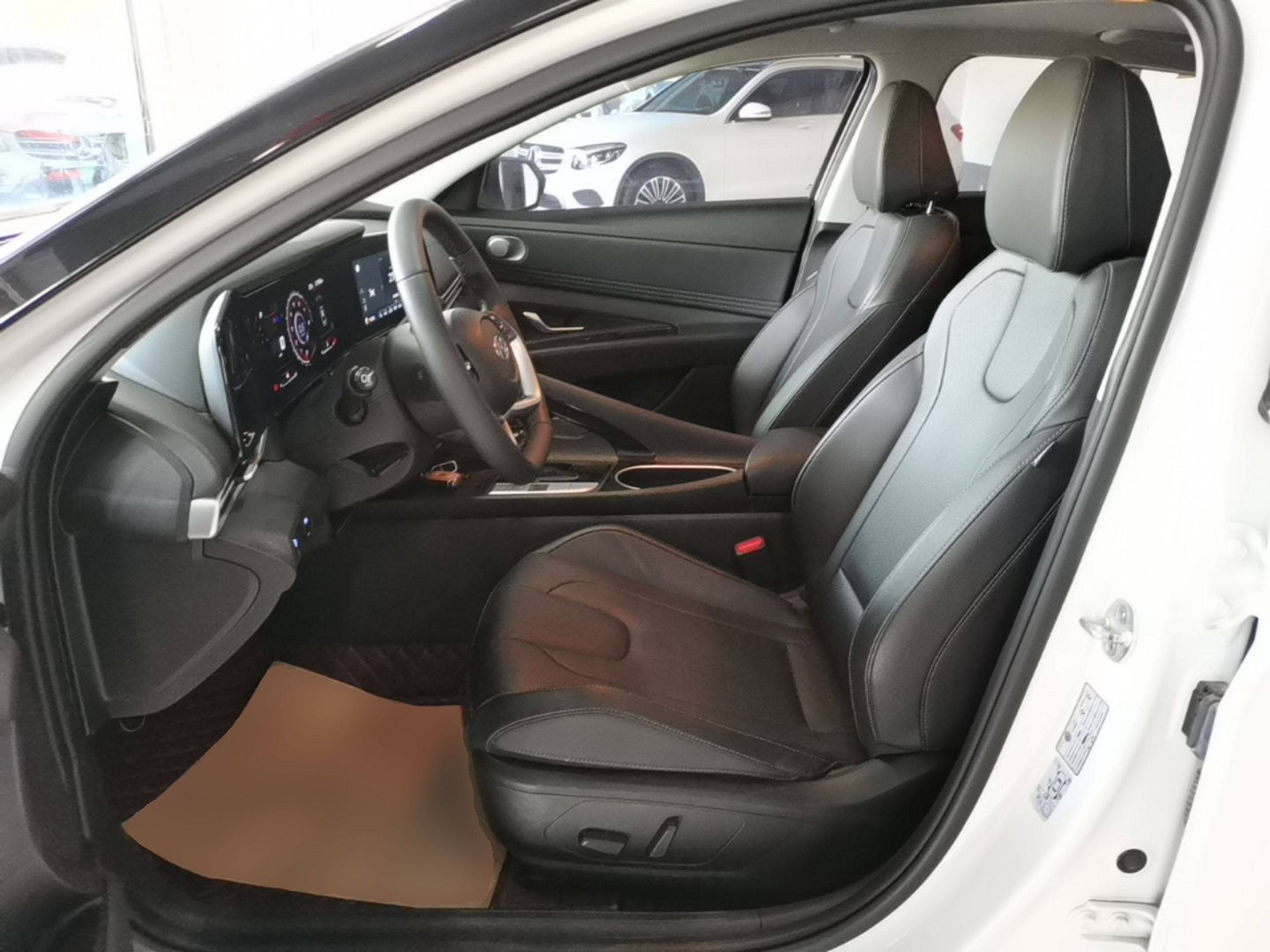 Avant de la voiture