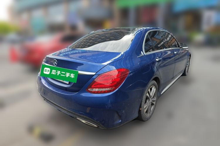 Used Mercedes-Benz C-Class 2015 Revised C 200 L Sport Edition Rear Right 45 Deg