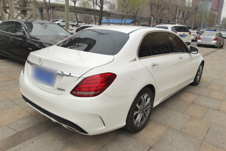 Used Mercedes-Benz C-Class 2018 C 180 L Fashion Edition Sport Version Rear Right 45 Deg