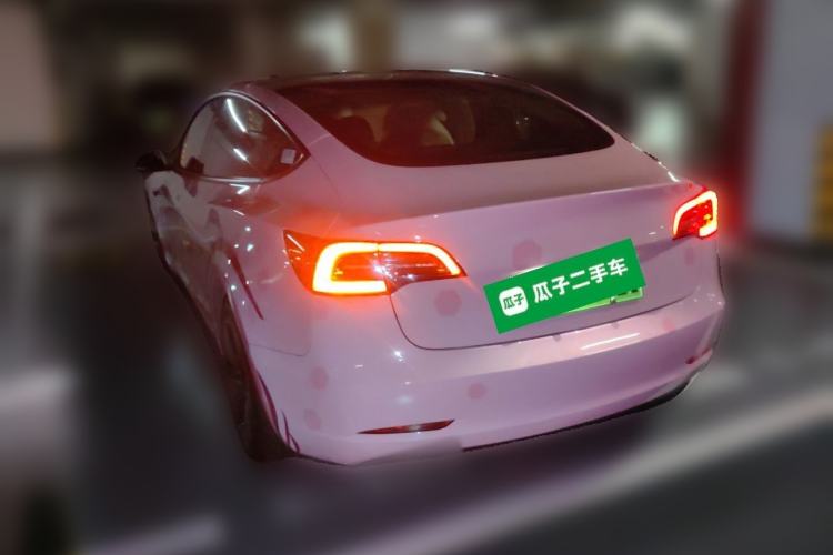 Used Tesla Model 3 2022 Rear-Wheel-Drive Version Rear Left 45 Deg