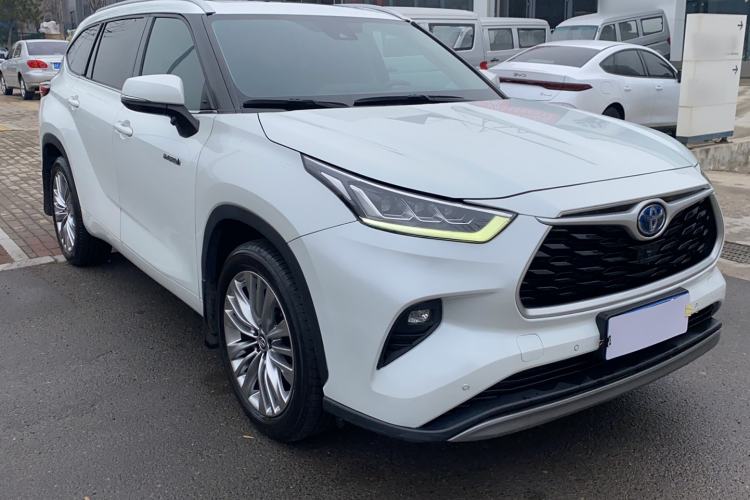 Used Toyota Highlander 2022 Dual-Engine 2.5L Four-Wheel Drive Prestige Version 7 Seats