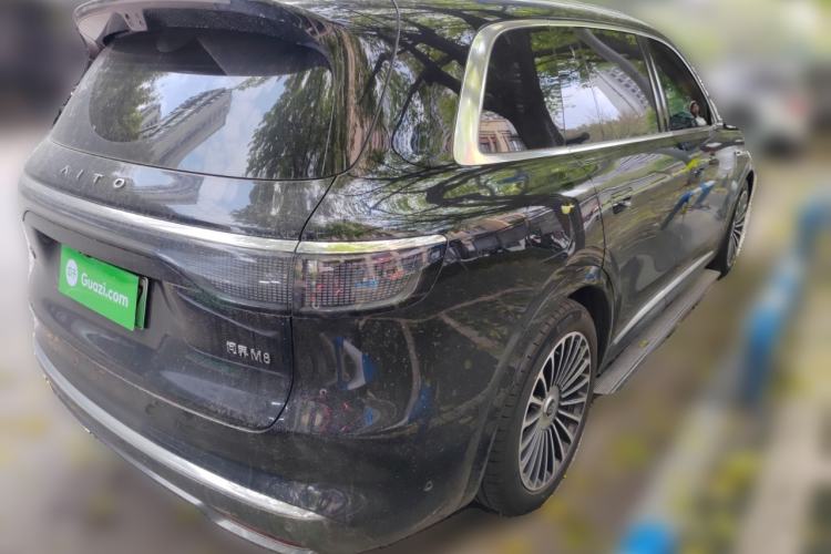 Used Hima AITO M8 2025 Extended-Range Max+ Version 53.4 kWh 6-Seater Edition Rear Right 45 Deg