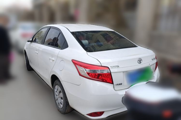 Used Toyota Vios 2014 1.3L Manual Value Edition Rear Left 45 Deg