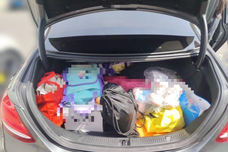 Used Mercedes-Benz E-Class 2018 E 300 L Sporty and Stylish Model Trunk