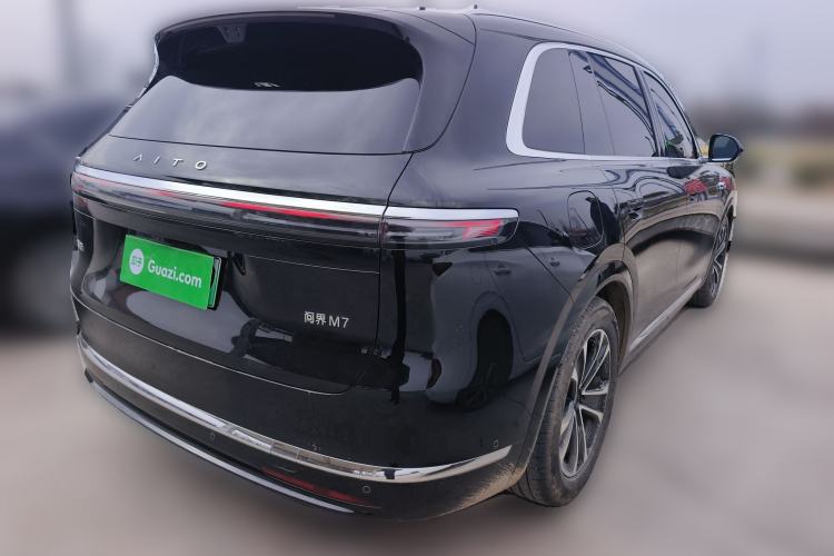 Used Hima AITO M7 2026 Model Range-Extending Max All-Wheel Drive 5-Seater Version Rear Right 45 Deg