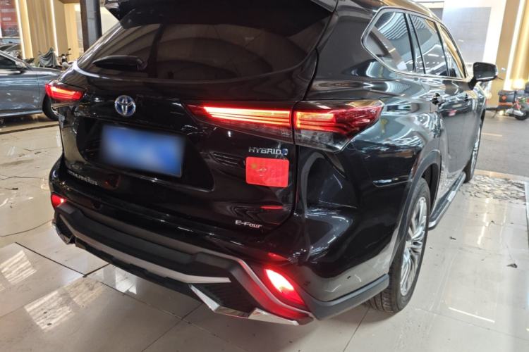 Used Toyota Highlander 2022 Dual-Engine 2.5L Four-Wheel Drive Prestige Version 7 Seats Rear Right 45 Deg