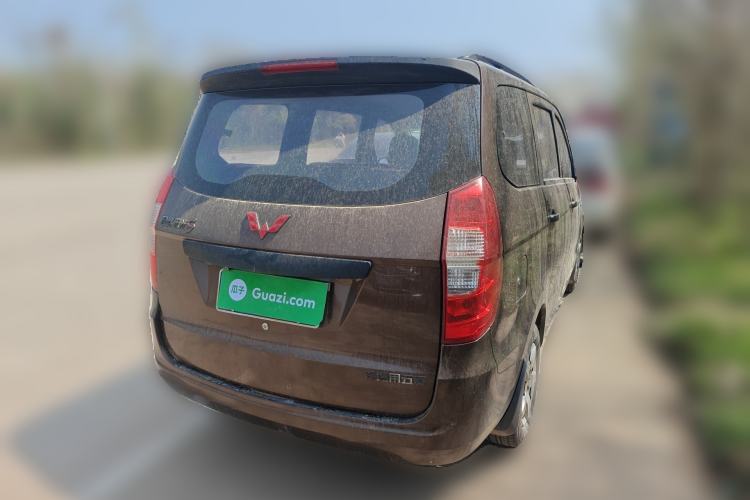 Used Wuling Hongguang 2015 1.5L S Basic Version China V Standard Rear Right 45 Deg