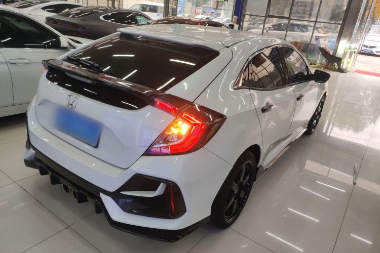 Used Honda Civic 2021 HATCHBACK 220TURBO CVT New Trendsetter Rear Right 45 Deg