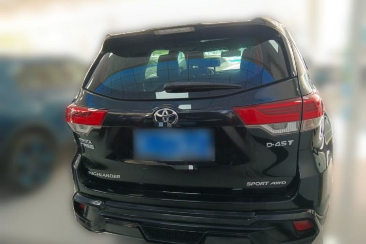 Used Toyota Highlander 2018 2.0T Four-Wheel Drive Luxury Edition 7 Seats China V Emission Standard