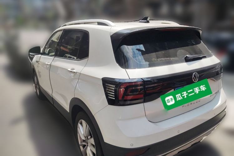 Used Volkswagen T-Cross 2023 300TSI DSG Comfort Edition Rear Left 45 Deg