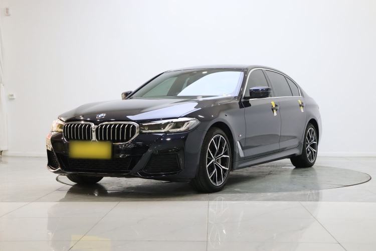 Used BMW 5 Series 2021 530Li Luxury Edition M Sport Package Front Left 45 Deg