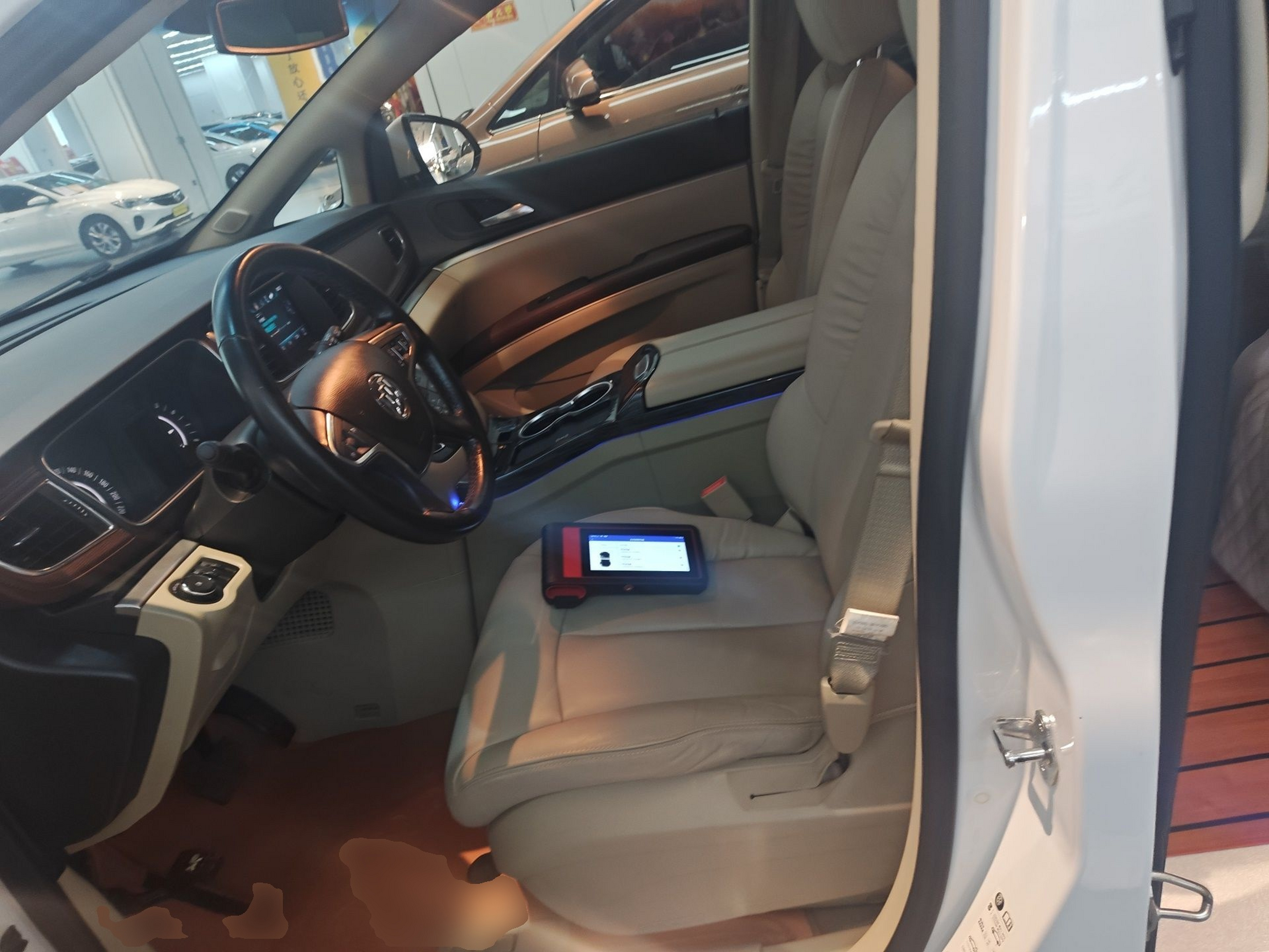 Avant de la voiture