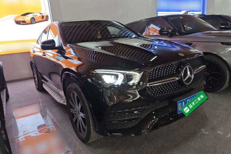 Used Mercedes-Benz GLE Coupe 2020 GLE 350 4MATIC Coupe SUV Luxury Model Front Right 45 Deg