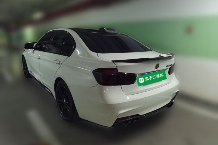 Used BMW 3 Series 2019 320i M Sport Night Edition Rear Left 45 Deg