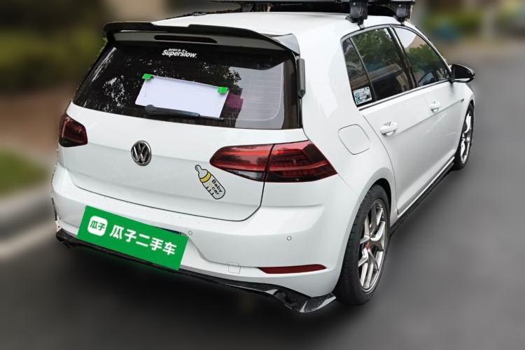 Used Volkswagen Golf 2018 280TSI Automatic R-Line Model Rear Right 45 Deg