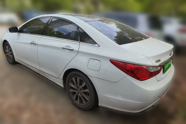 Used Hyundai Sonata 2013 2.4L Automatic Leading Edition China IV Standard Rear Left 45 Deg