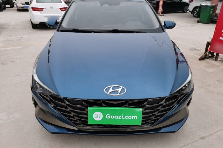 Used Hyundai Elantra 2021 1.5L CVT LUX Prestige Edition Front