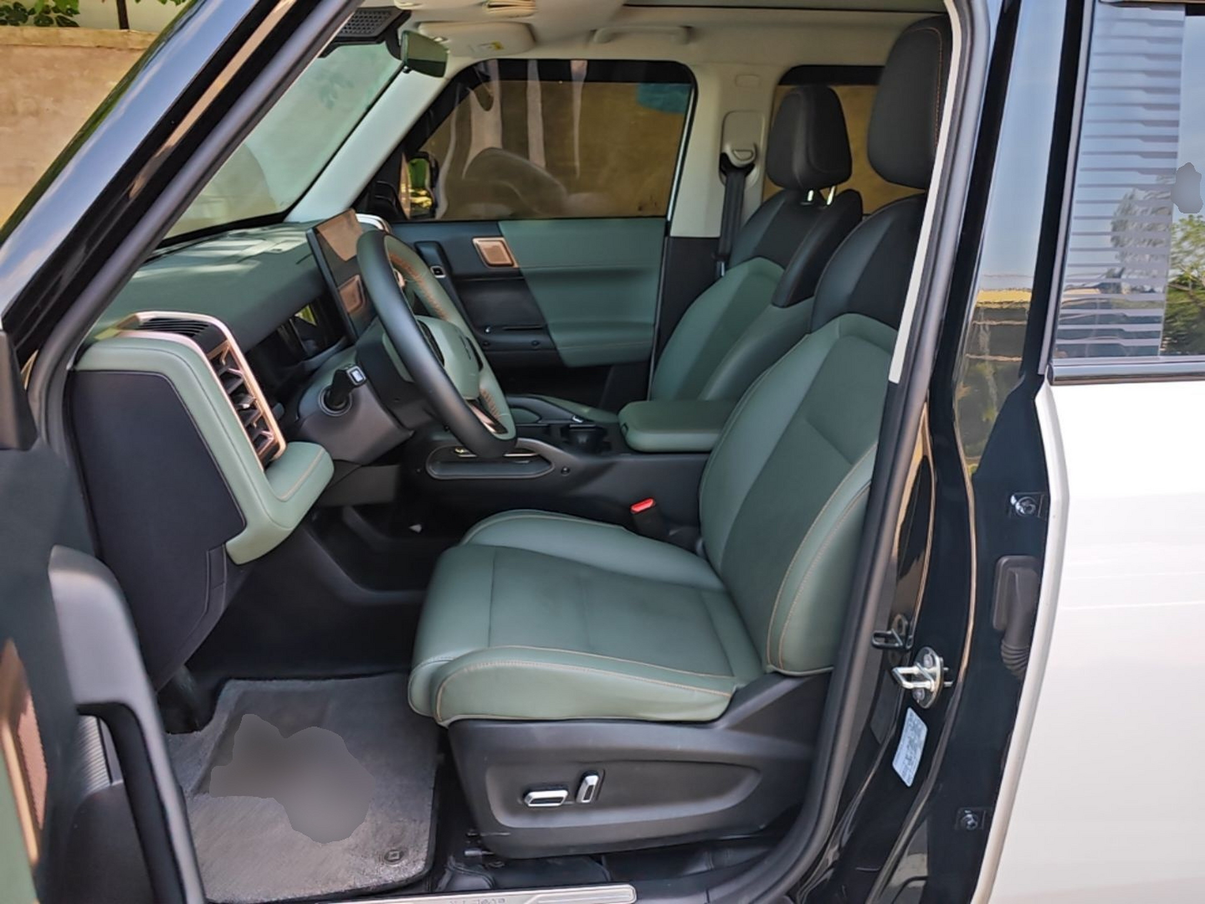 Avant de la voiture