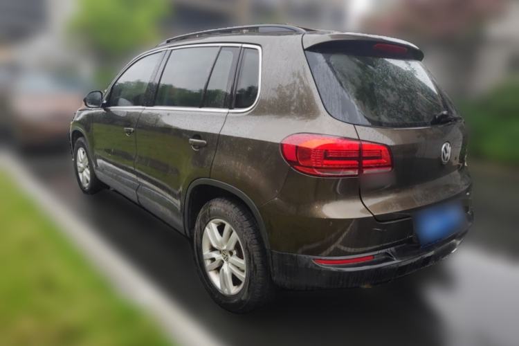 Used Volkswagen Tiguan 2015 1.8TSI Automatic Two-Wheel Drive Trend Edition Rear Left 45 Deg