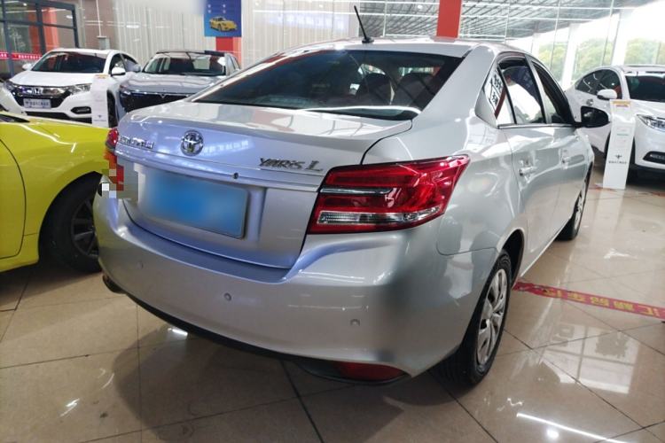 Used Toyota YARiS L Zhi Xiang 2019 1.5E CVT Dynamic Edition China VI compliant Rear Right 45 Deg