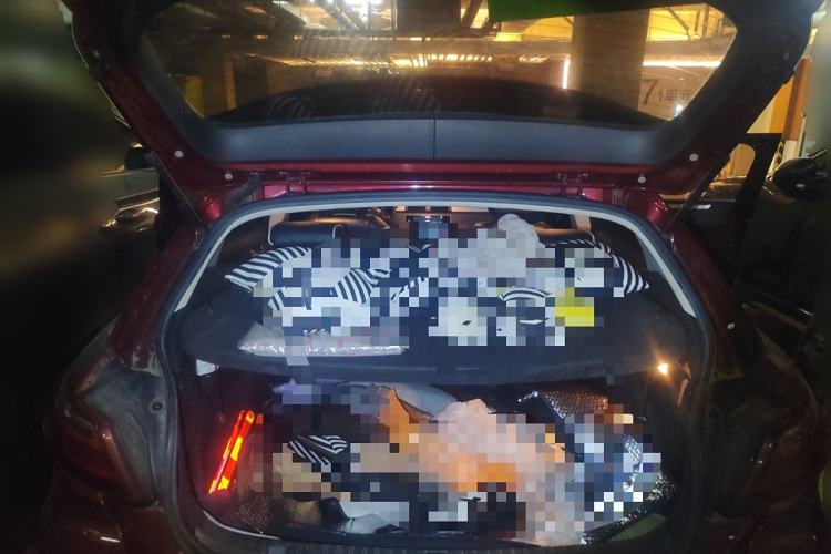 Used Qoros 3 2014 Hatchback 1.6L Automatic Zhiyue Model Trunk