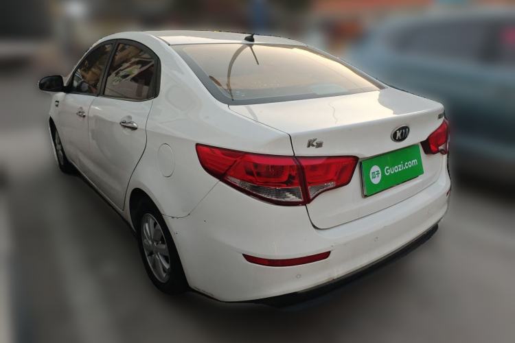Used Kia K2 2015 Sedan 1.4L Automatic GLS Rear Left 45 Deg