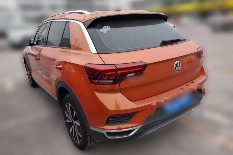 Used Volkswagen T-ROC 2018 280TSI DSG Two-Wheel-Drive Comfort Version China V Standard Rear Left 45 Deg