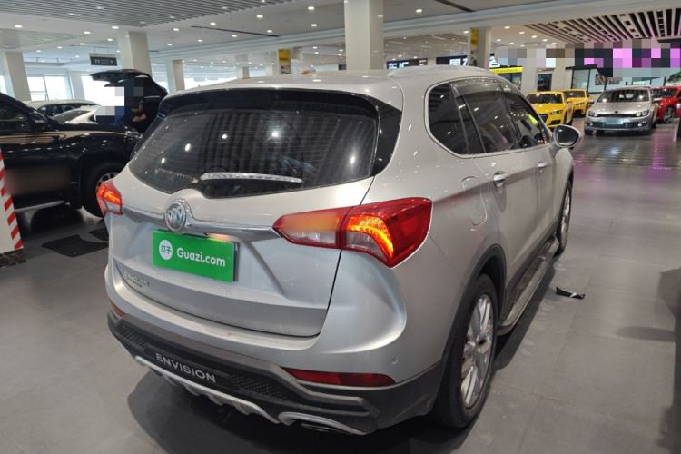 Used Buick Envision 2018 28T Four-Wheel Drive Luxury Model Rear Right 45 Deg