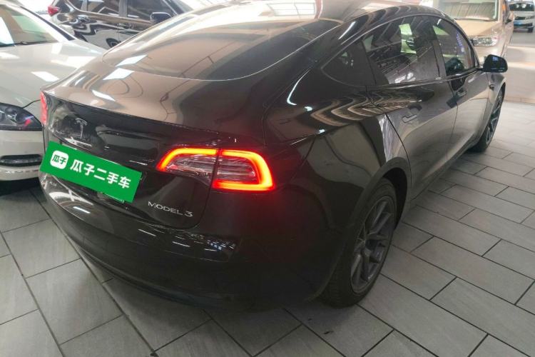 Used Tesla Model 3 2021 Standard Range Rear-Wheel Drive Upgraded Version 3D6 Rear Right 45 Deg